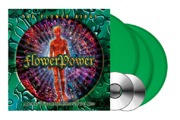 The Flower Kings - 'Flower Power' Ltd Ed. 180gm Gatefold Green 3LP/2CD. (Only 500 worldwide)